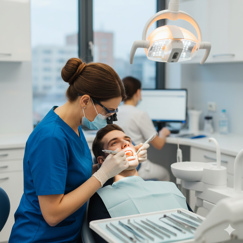 Cosmetic dentistry smile makeover treatment at Shwasa Mitra Dental Clinic Bangalore