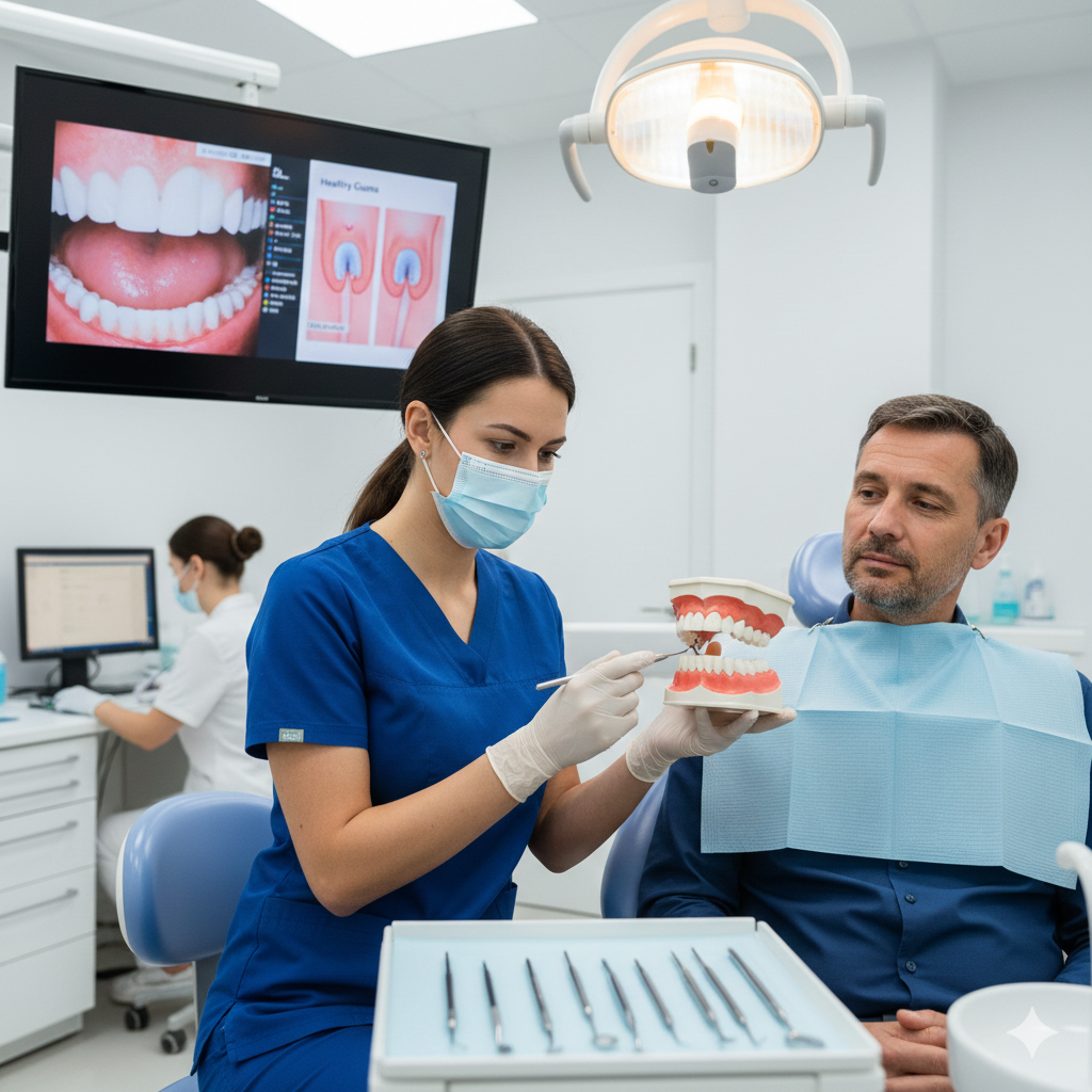 Advanced dental instruments used for periodontal therapy